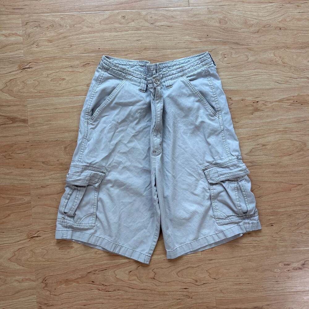 Unionbay Men's Gray Cotton Cargo Shorts Size 36